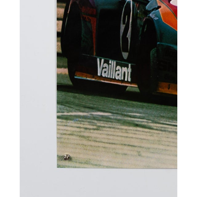 Black Porsche Cup 78 by Advertising Agency Strenger Poster, 1978 For Sale - Image 8 of 9