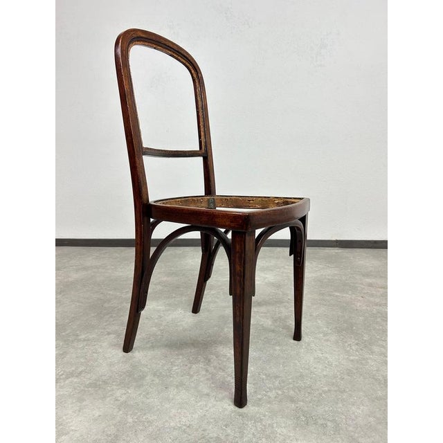 1920s No. 715 Dining Chairs attributed to Gustav Siegel for J&J Kohn, 1920s, Set of 6 For Sale - Image 5 of 15