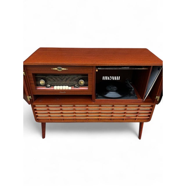 Mid-Century Type V 5097 Concerton Radio Gramophone, 1960s For Sale - Image 6 of 16