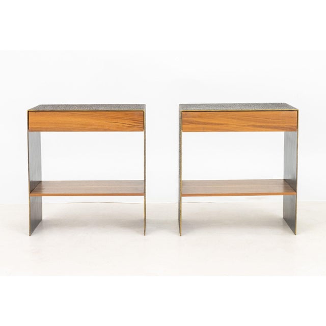 Contemporary Aurelien Gallet Sumitra Side Tables, Pair For Sale - Image 3 of 9