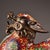 Pair of Antique Cloisonné Enamel Pixiu Statues, Mythical Beast Figures, 2.6kg Each For Sale - Image 9 of 9