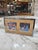 1970s Vintage Chrome & Cane Double Photo Frame For Sale - Image 5 of 7