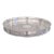 English Sheffield Silver on Cooper Silverplate Footed Gallery Bar Tray For Sale