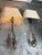 Design Plus Gallery presents a Pair of Vintage Iron Wall Sconces from Restoration Hardware. These wall lights are made...