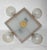 1950s Mid-Century Ceiling Light in Brass, Wood and Frosted Glass, 1950s For Sale - Image 5 of 15