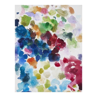 Contemporary Abstract Pencil and Acrylic on Fabriano-Pittura Paper "Perfect Coincidence 64" by Kyong Lee For Sale