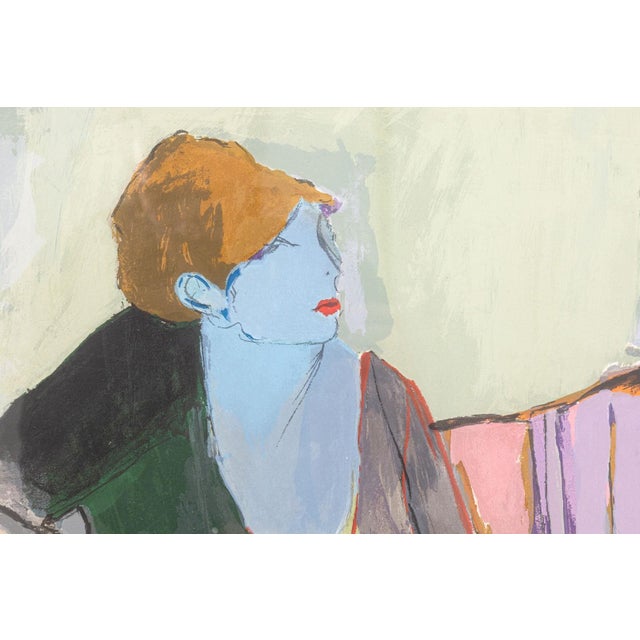 Itzchak Tarkay - Temptation, 1990 Signed Contemporary Serigraph on Paper 2/300 For Sale In Detroit - Image 6 of 7