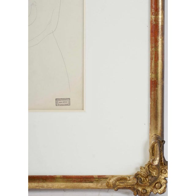 1920s André Derain –Mother & Two Daughters –Original 1920s French Modernist Drawing For Sale - Image 5 of 12