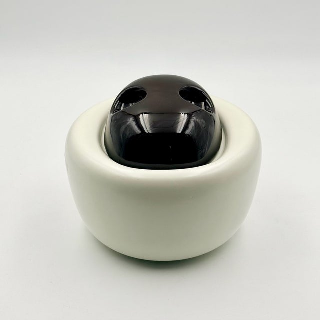 Sculptural Orange Ceramic Vases, Italy, 1970s, Set of 2 For Sale - Image 13 of 13