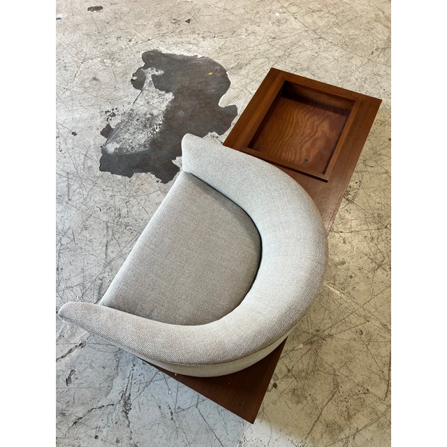 Mid Century Cloud Chair Settee by Adrian Pearsall for Craft Associates For Sale In Phoenix - Image 6 of 6