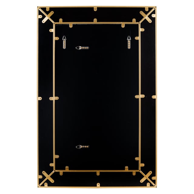 Contemporary Cooper Classics x Erin Gates Newbury Faux Tortoise Wall Mirror For Sale - Image 3 of 7