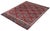 Rug & Kilim Rug & Kilim’s Distressed Classic Style Rug in Red and Blue Geometric Pattern For Sale - Image 4 of 5