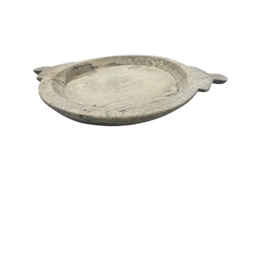 Vintage Wooden Parat Bowl For Sale