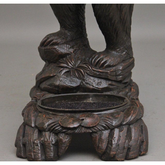19th Century Black Forest Bear Hall Stand, 1880s For Sale - Image 18 of 18