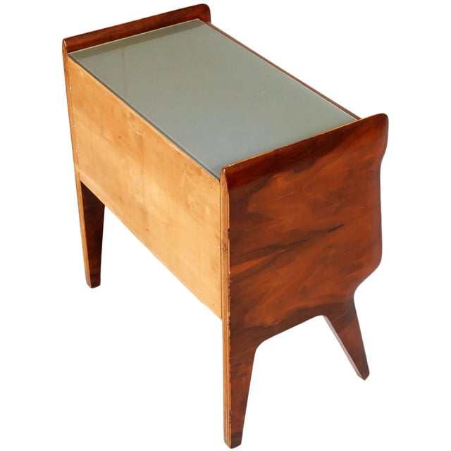 Italian Nightstands by Vittorio Dassi, 1940s, Set of 2 For Sale - Image 9 of 10