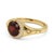 Capture the magic of the night sky with this enchanting celestial signet ring. Anchored by a brilliant, round-cut natural...