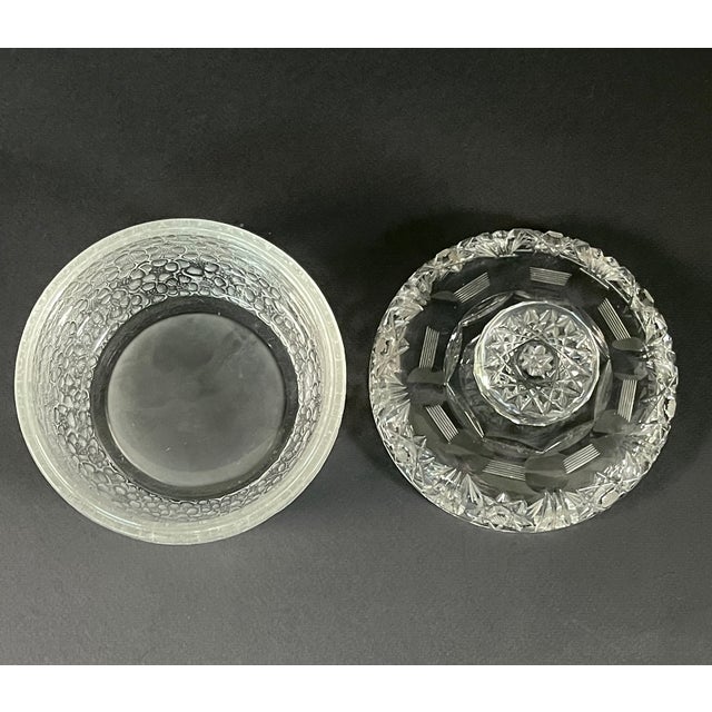 19th Century French Hand-Cut Crystal Centerpiece attributed to Baccarat For Sale - Image 5 of 17