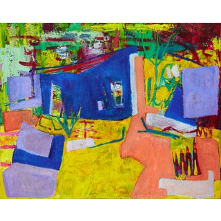 "Formentera House" - Original Oil Painting by Simon Findlay For Sale