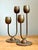 Vintage Brass Modernist Candlesticks - A Pair For Sale - Image 13 of 15
