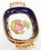 Limoges France Dish in Royal Blue with Fragonard Couple and Fine Gold Metal Trim For Sale - Image 17 of 17