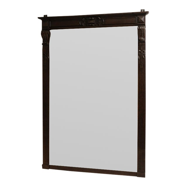 19th Century France Brown Wood Full-length & Floor Mirrors For Sale