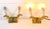 Mid 20th Century Riccardo Scarpa Pair of Double Brass Sconces, Italy - a Pair For Sale - Image 4 of 10