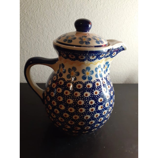 1980s Vintage Boleslaweic Wiza Made in Poland Teapot For Sale - Image 5 of 6