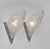Degué wall sconces A nice pair of 1925-1930 French art deco wall sconces in nickel plated solid brass or bronze holding...