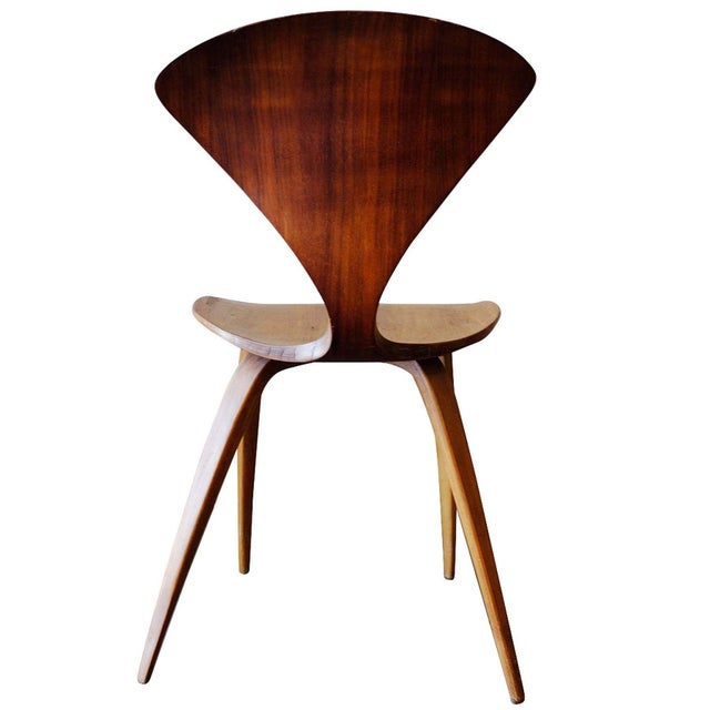 1950s Plycraft Sculptural Dining Chairs by Norman Cherner, Set of Four For Sale - Image 4 of 8