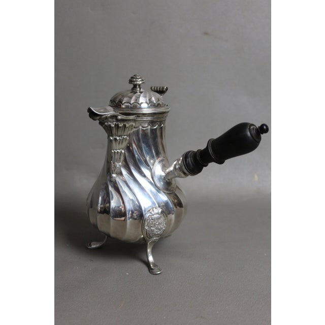 Selfish Silver Coffee Pot from Cardeilhac Company, Paris For Sale - Image 14 of 14