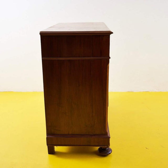 Wood Antique Wooden Chest of Drawers, 1800s For Sale - Image 7 of 13