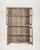 French Provincial Vintage Indian Glass Armoire | Antique Bleached Wood Cabinet | Wabi Sabi Display Cabinet | Rustic Home Decor For Sale - Image 3 of 6