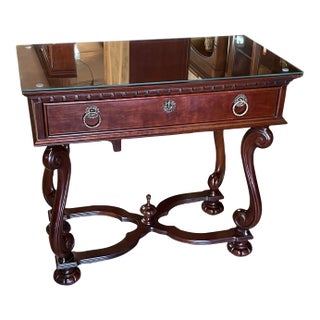 Hickory Chair Co Console or Library Table For Sale
