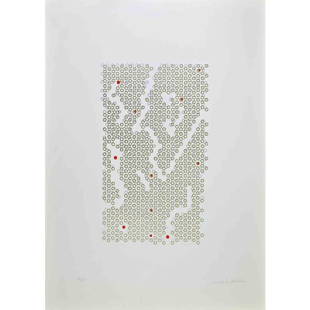 Mario Padovan, Abstract Composition, Screen Print, 1971 For Sale