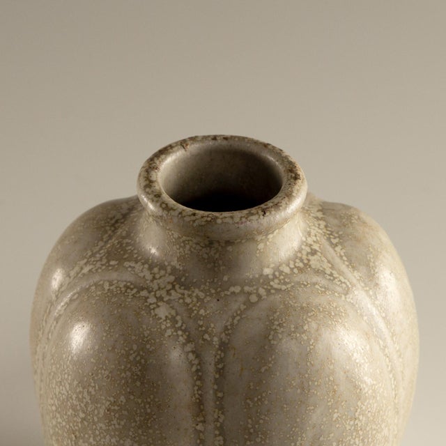 Stoneware Model 148 Vase by Arne Bang, Denmark, 1930s For Sale - Image 6 of 12