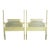 Late 20th Century Pair of Faux Bamboo and Cane Headboards For Sale