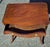 Pair of Mid 20th Century Empire Style Mahogany Two-Tier Single Drawer Side Tables For Sale - Image 10 of 13