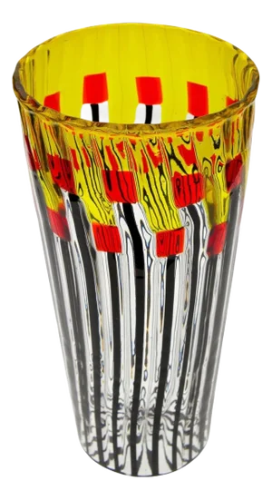 Murano Glass Vase by Silvio Piattelli