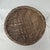 Vintage Hand Woven Bamboo Winnowing Basket Deep Round Rustic Boho Farmhouse For Sale - Image 6 of 9