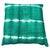 Green over-dyed mud cloth Mali textile from West Africa, made into a pillow. Double backed with concealed zipper. Insert...