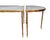 Hollywood Regency Mid-Century Baguès Bronze Doré Palmier Tripartite Coffee Table, Circa 1950 For Sale - Image 3 of 16
