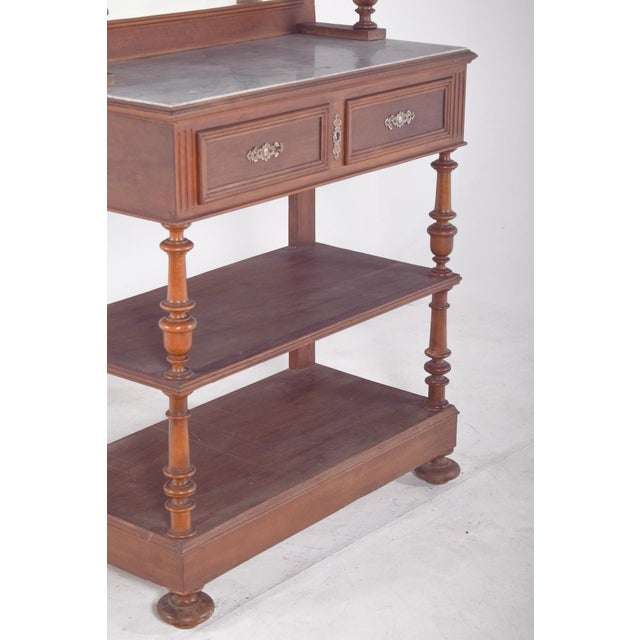 Antique Portuguese Henry II Style Carving Cabinet, 1920s For Sale - Image 10 of 12