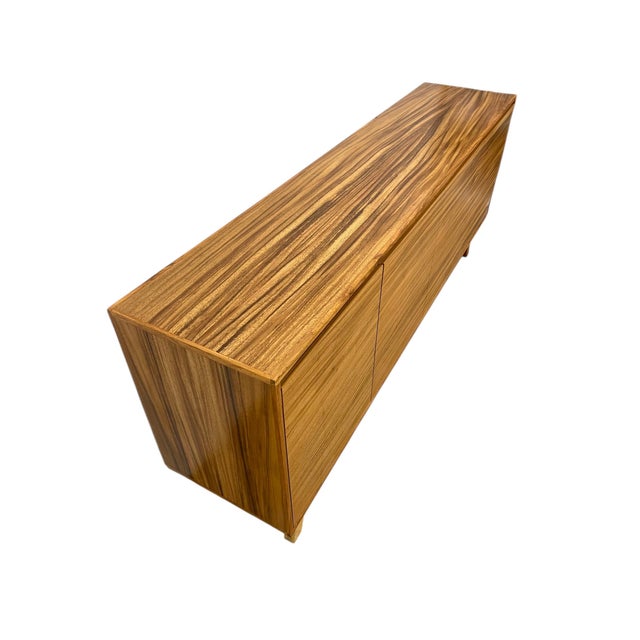 2000-2009 Credenza 4 Door Tv Cabinet For Sale - Image 4 of 9