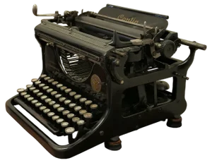 Vintage French Typewriter from Contin, 1940s