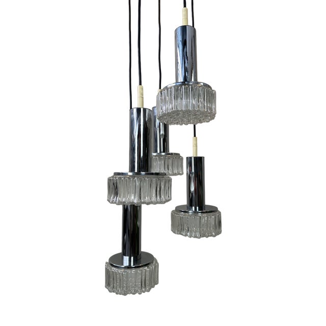 Vintage Cascade Lamp from Staff Leuchten For Sale