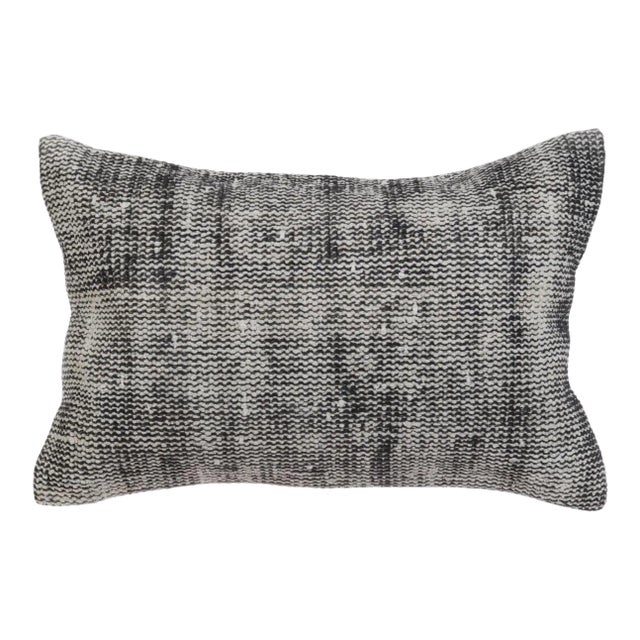 Gray Decorative Pillow Cover For Sale