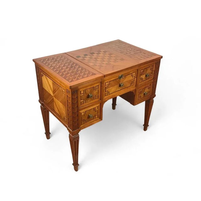 Neoclassical Vanity, South Germany 1780 Elegant Neoclassical vanity from South Germany, circa 1780, crafted in fine cherry...