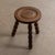 French 1950s French Wood Tripod Stool For Sale - Image 3 of 9