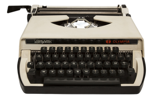 Olympia Dactylette Portable Typewriter, 1970