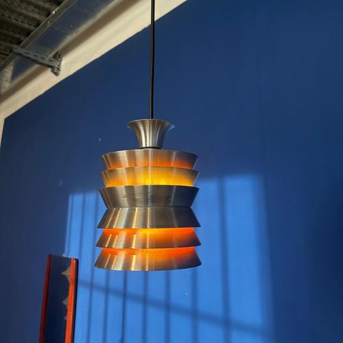 Trava Pendant Lamp by Carl Thore for Granhaga, Sweden, 1960s For Sale - Image 4 of 6